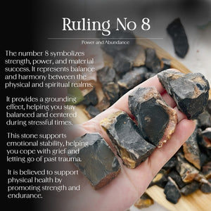 Black Onyx Raw Stone