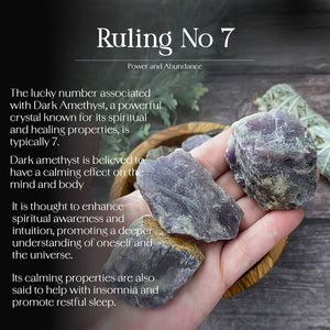 Dark Amethyst Raw Stone