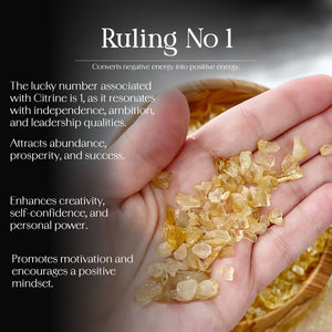 Citrine Crystal Chips