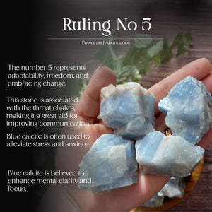 Blue Calcite Raw Stone