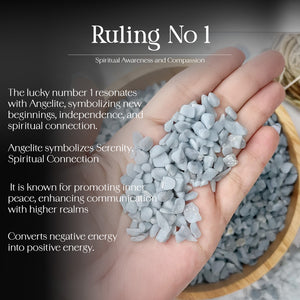 Angelite Crystal Chips