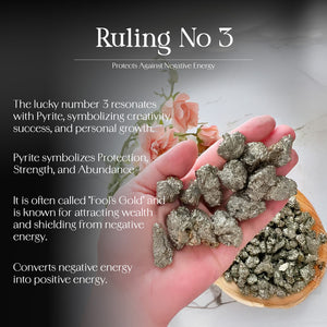 Pyrite Crystal Chips