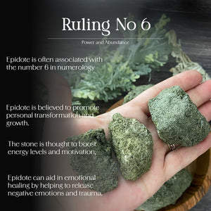Epidote Raw Stone