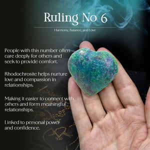 Ruby Fuchsite Puff Heart