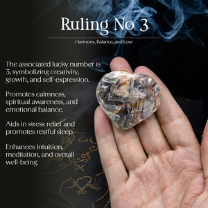 Amethyst Chevron Puff Heart