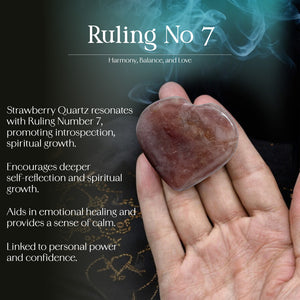 Strawberry Quartz Puff Heart