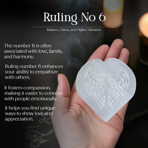 Angel Wing Heart Charging Plate