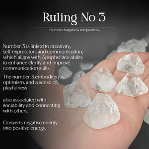 Apophyllite Raw Stone