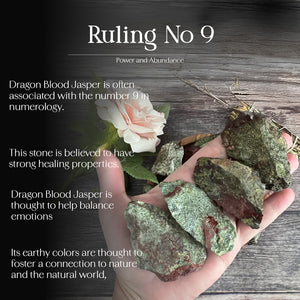 Dragon Blood Jasper Raw Stone