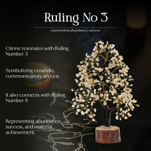 Citrine Crystal Tree