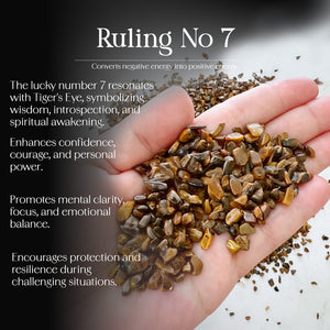 Tiger Eye Crystal Chips