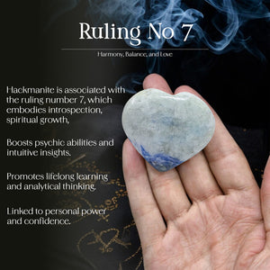 Hackmanite Puff Heart