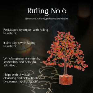 Red Jasper Crystal Tree
