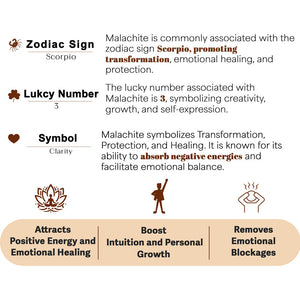 Malachite Orgone Crystal Pyramid