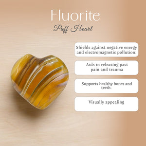 Fluorite Puff Heart
