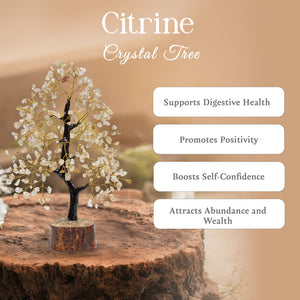 Citrine Crystal Tree