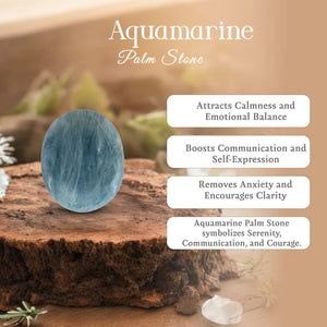 Aquamarine Palm Stone