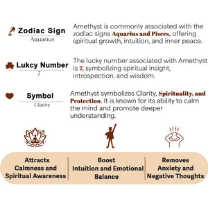 Amethyst Orgone Crystal Stone Pyramid