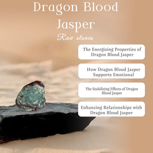Dragon Blood Jasper Raw Stone