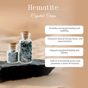 Hematite Crystal Chips