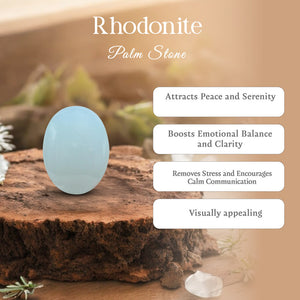 Opalite Palm Stone