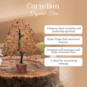 Carnelian Crystal Tree