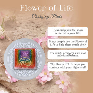Flower of Life Charging Plate