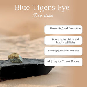 Blue Tiger Eye Raw Stone