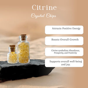 Citrine Crystal Chips