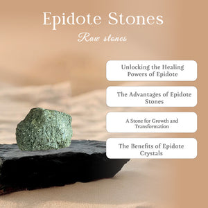Epidote Raw Stone