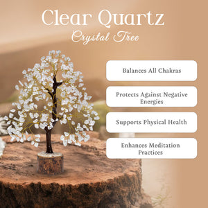 Clear Quartz Crystal Tree
