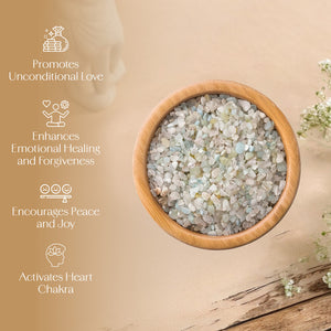 Morganite Crystal Chips