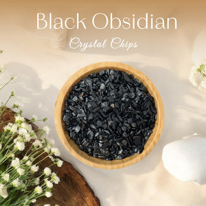 Moss Agate Crystal Chips