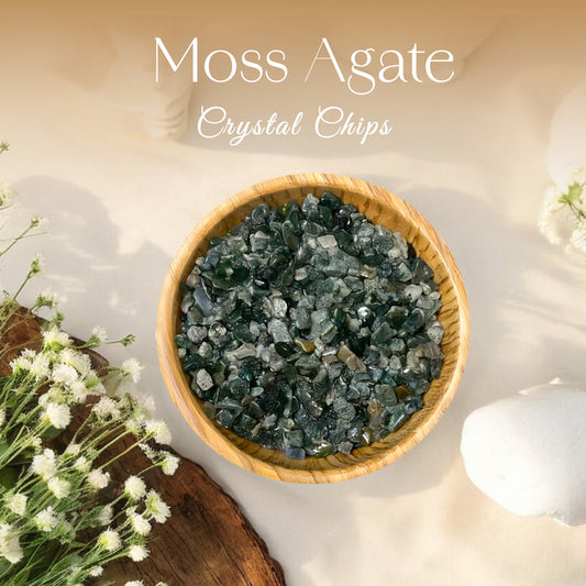 Prehnite Crystal Chips