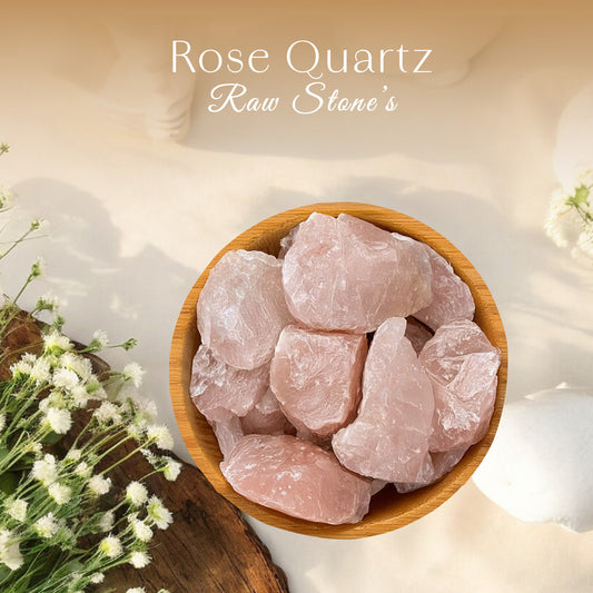 Rose Quartz Raw Stone