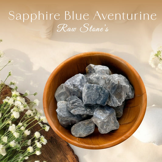 Sapphire Blue Aventurine Raw Stone