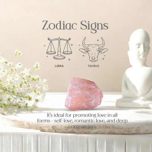 Rose Quartz Raw Stone