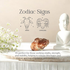 Red Calcite Raw Stone