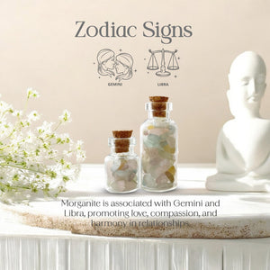 Morganite Crystal Chips