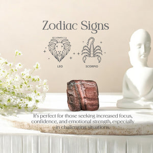 Red Tiger Eye Raw Stone