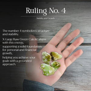 X-Large Green Calcite Raw Stone