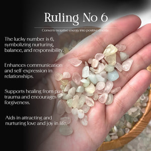 Morganite Crystal Chips