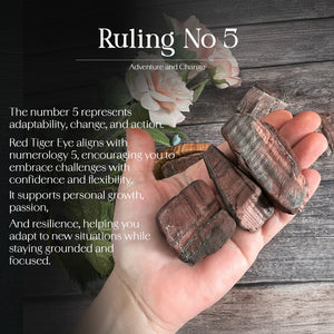 Red Tiger Eye Raw Stone