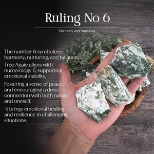 Tree Agate Raw Stone