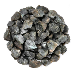 Labradorite Natural Raw Rough Stone ( 1 lb Pack)