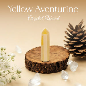 Yellow Aventurine Crystal Wand