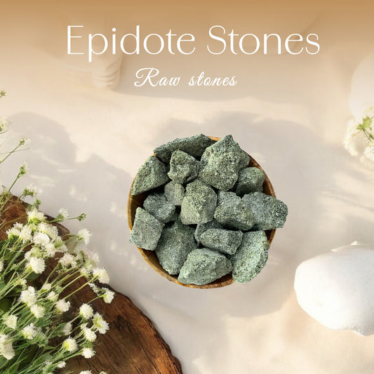 Epidote Raw Stone