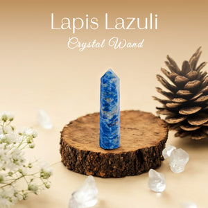 Lapis Lazuli Crystal Wand
