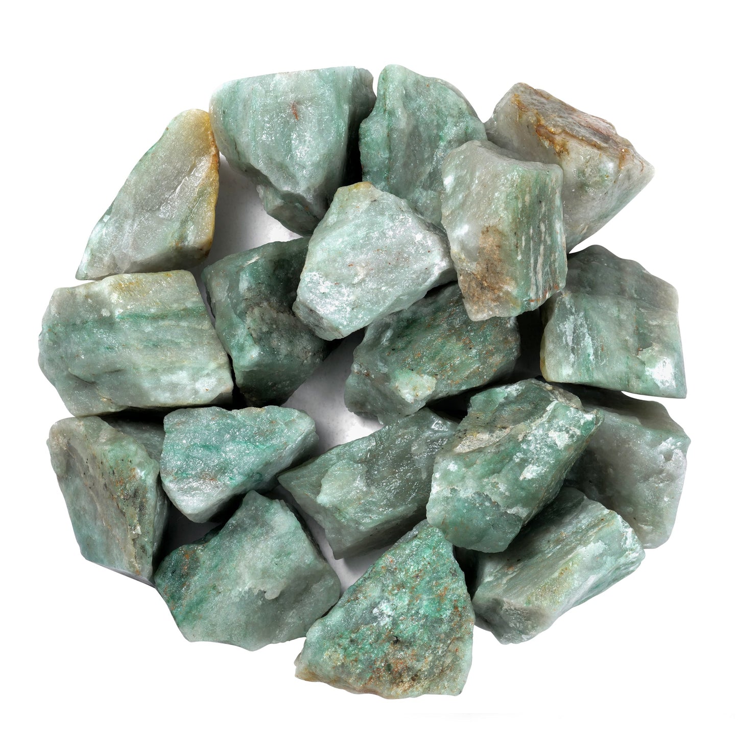 Amazonite Rough Crystal Stones