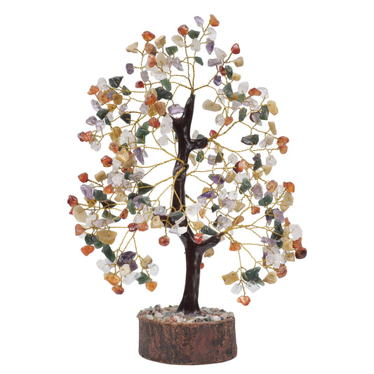 Mix Chakra Crystal Tree